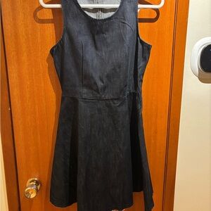 GAP Black Mini Denim Dress